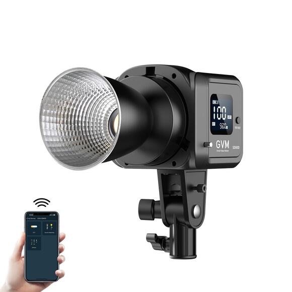 GVM SD80D 80W Bi-Color LED Video Light #GVM-SD80D - Picture 1 of 8